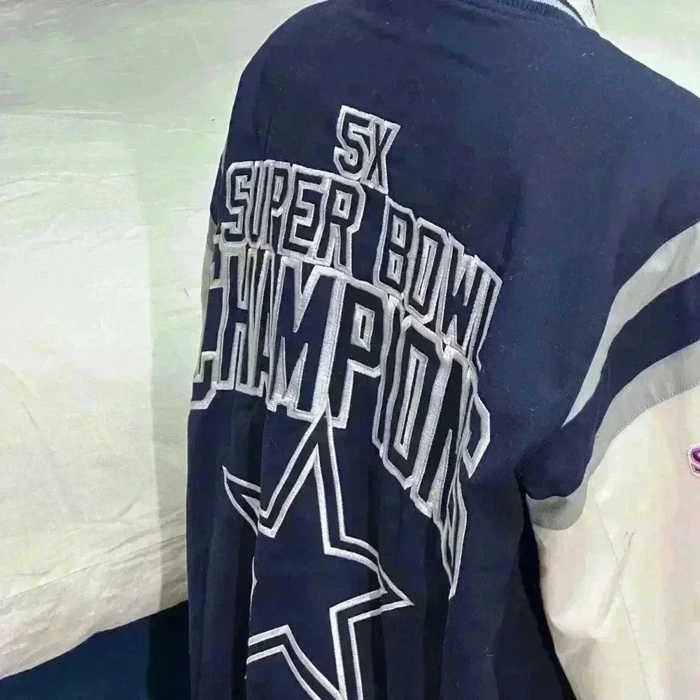 NFL Men’s Dallas Cowboy Varsity Jacket size M - Picture 2 of 6